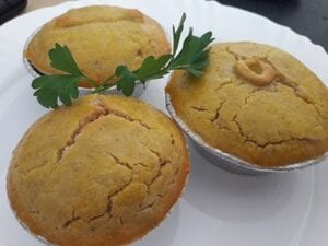 Empada Fitness de Batata Doce