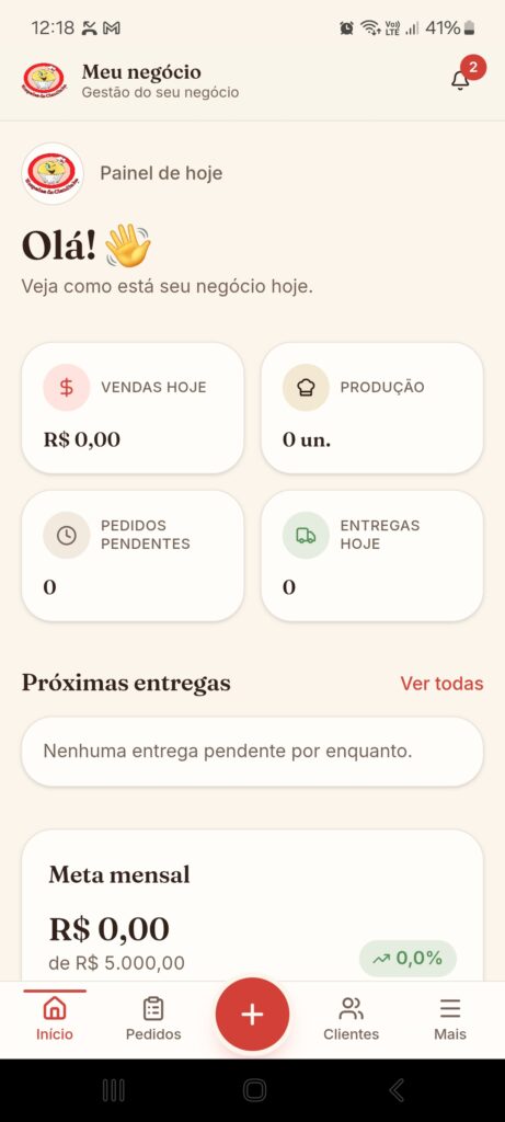App de gestão